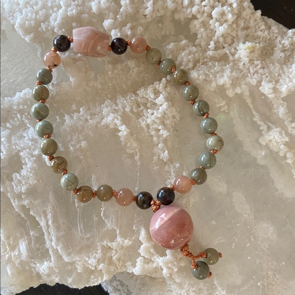 •REBECCA MOON DESIGNS• gemstone mala prayer beads